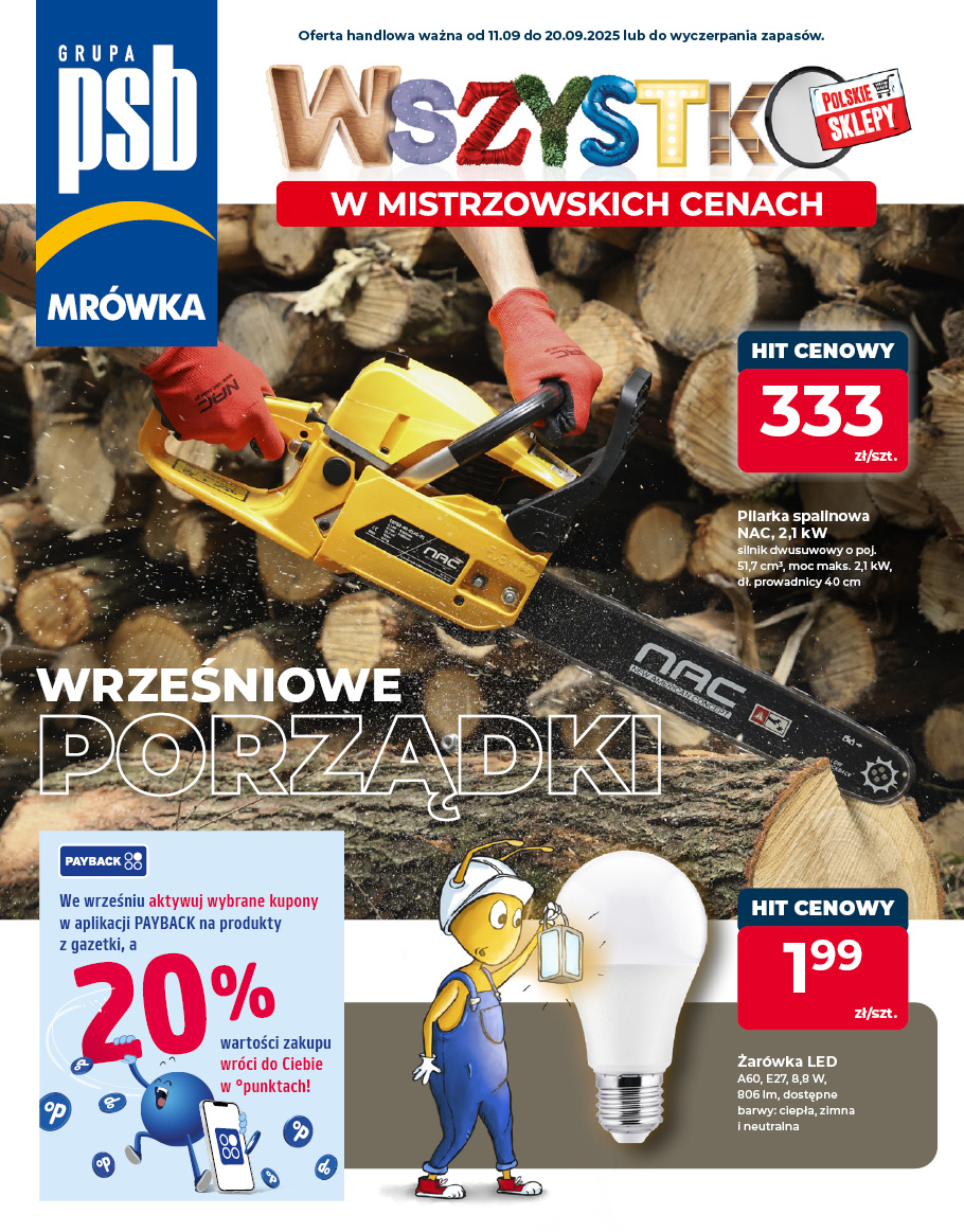 gazetka promocyjna psb mrowka